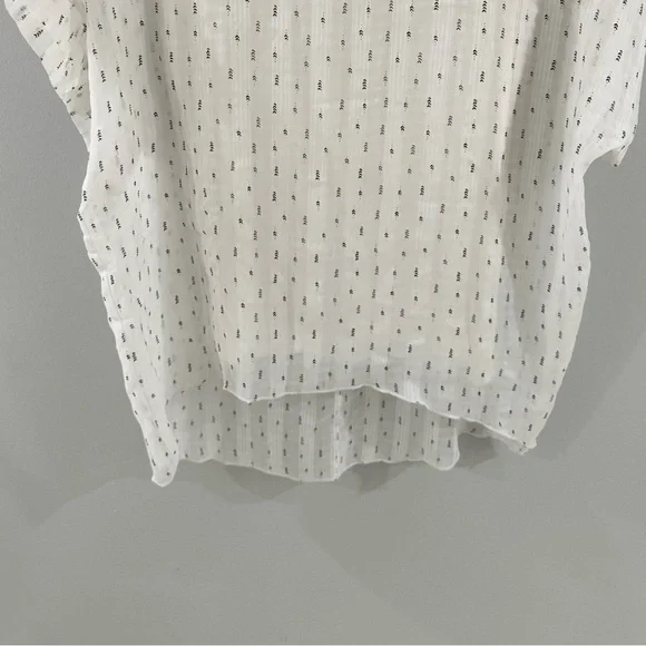Ellison Layered Blouse White Size Small - Picture 4 of 6